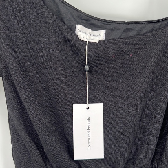 Lovers and Friends Eden Midi Dress in Black XS - Picture 7 of 9